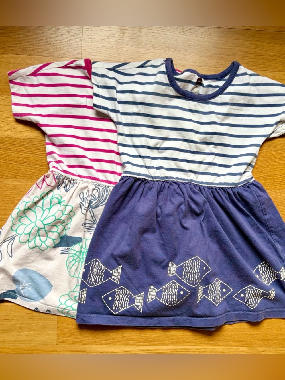 Tea collection Navy and Pink dress size 4 bundle